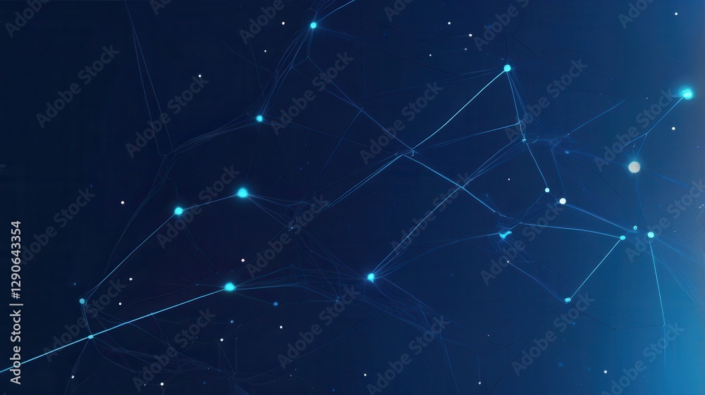 Abstract Network Connection, Digital Technology Abstract Network Connection, Digital Technology