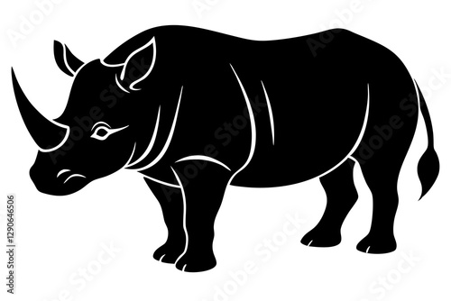 rhino vector illustration