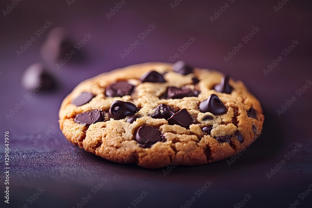 Cookies with chocolate drizzle on top, carefully plated for an elegant and sophisticated dessert presentation, comic-style gourmet illustration Cookies with chocolate drizzle on top, carefully plated for an elegant and sophisticated dessert presentation, comic-style gourmet illustration