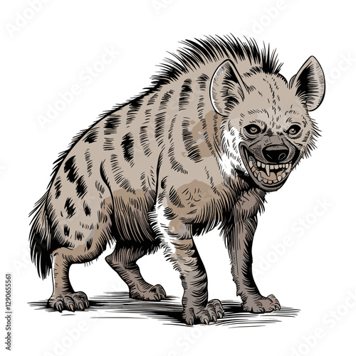 Mischievous Laughing Hyena