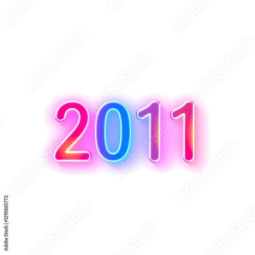 Date holographic 3D icon. neon symbol vector illustration isolated on white background. Generative AI