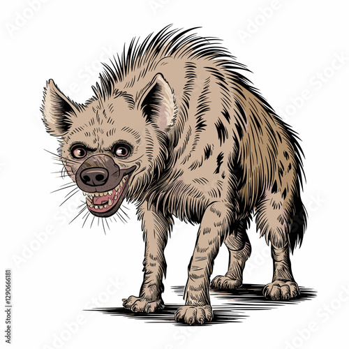 Mischievous Laughing Hyena