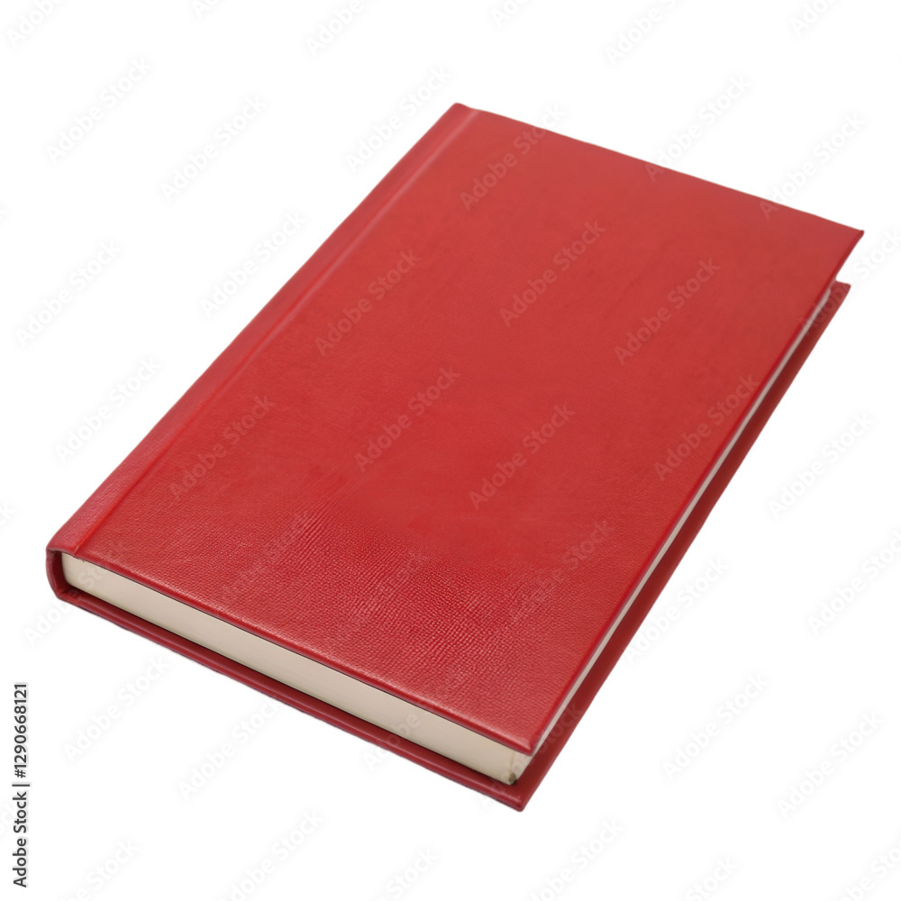 Red book isolated on transparent background Red book isolated on transparent background