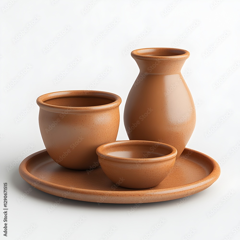 Rustic brown ceramic bowl ideal for serving, decoration, or as an artistic centerpiece Rustic brown ceramic bowl ideal for serving, decoration, or as an artistic centerpiece