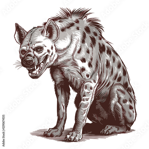 Mischievous Laughing Hyena