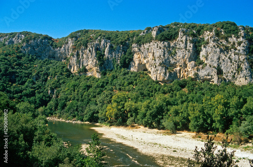Gorges de l'Ardéche, Parc naturel régional des gorges de l'Ardéche, 07, Ardeche, France