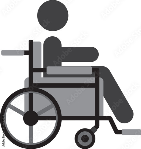 wheelchair, assistance transport icon symbol, accessbility  icon