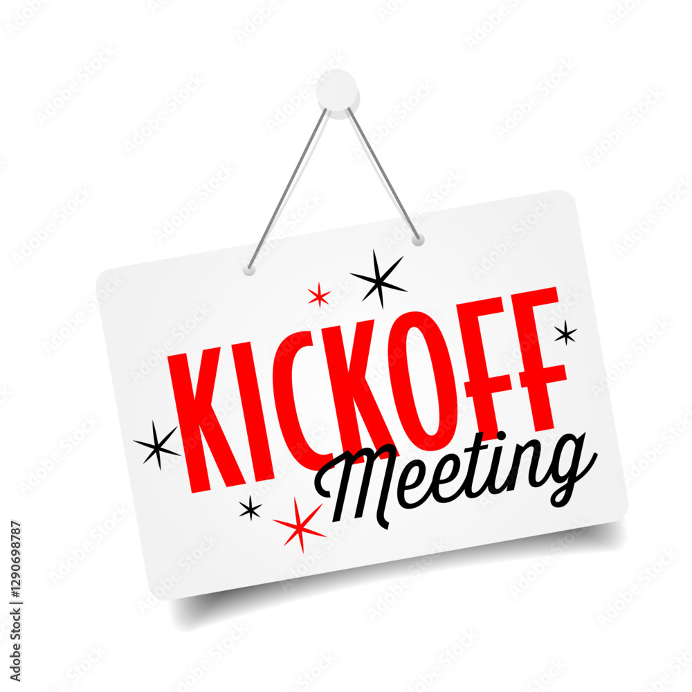 Kickoff meeting Kickoff meeting