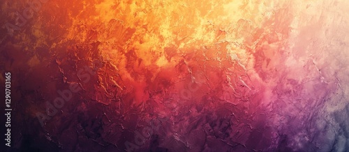 Vibrant abstract art backdrop with fiery orange, purple, and red textures blending softly, providing ample copy space for overlaying text or images