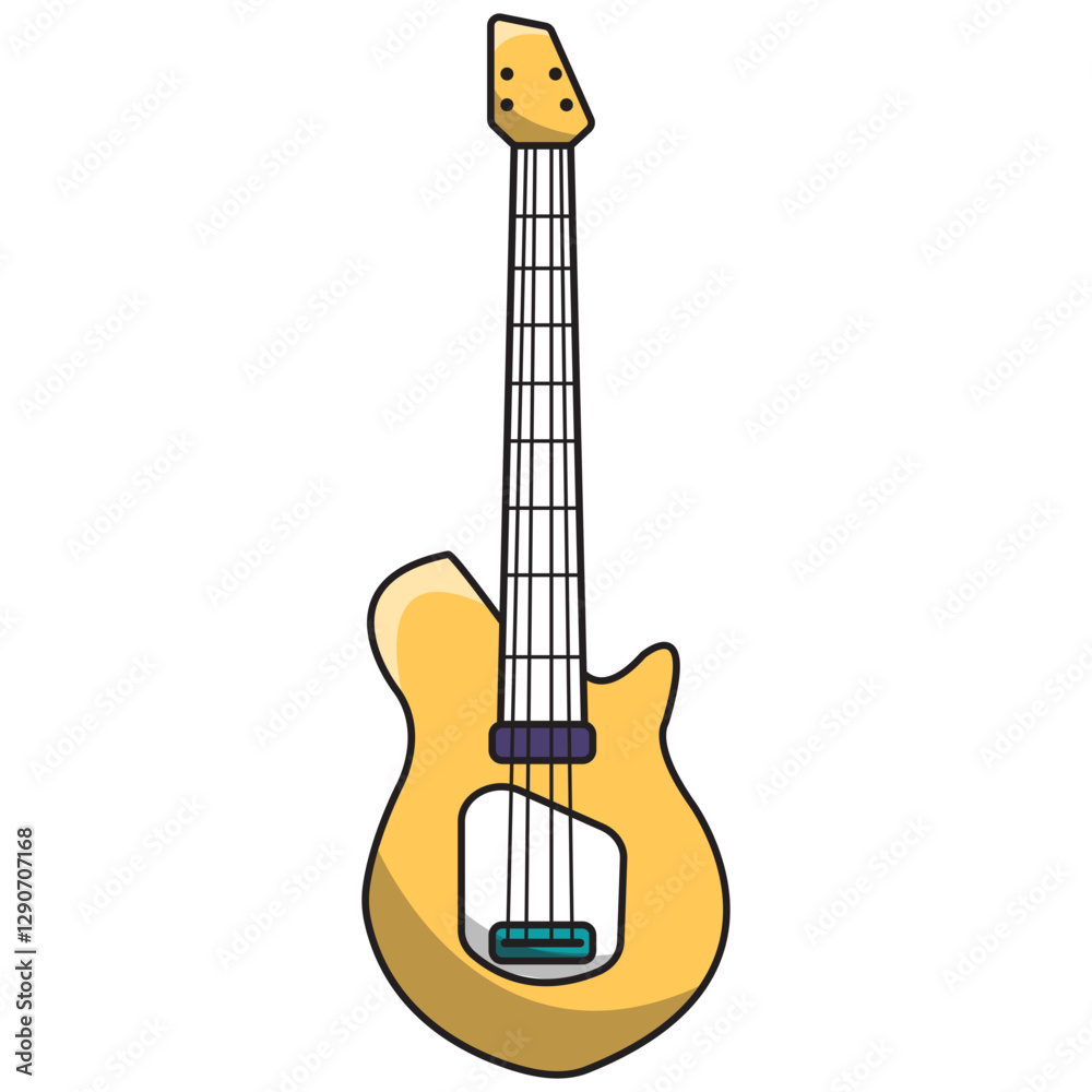 Obraz premium Musical Instrument Illustration