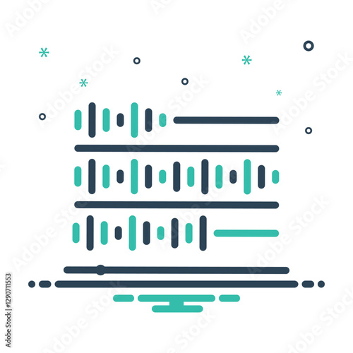 Mix icon for equalizer