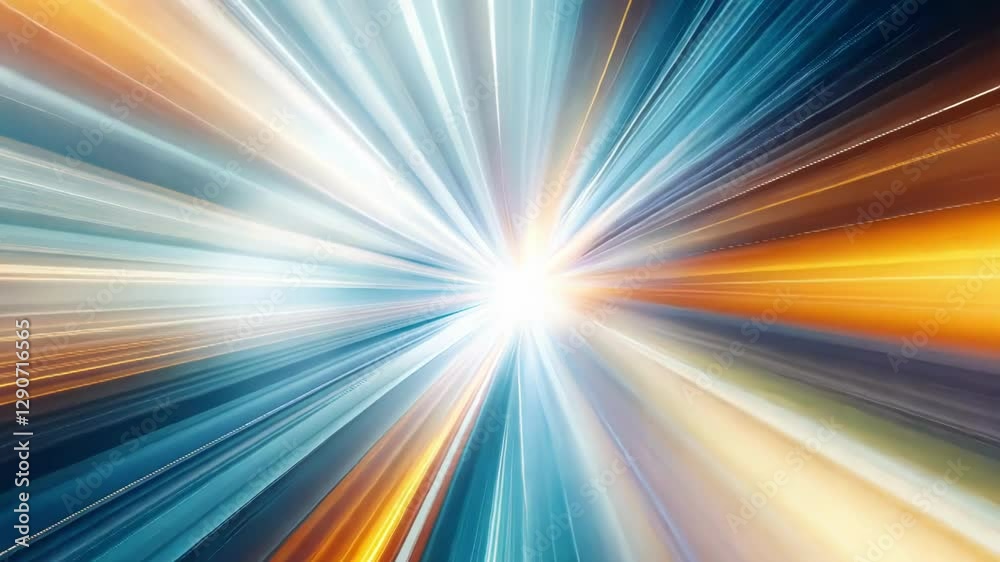 Abstract image of radiant light beams creating a dynamic atmosphere. Abstract image of radiant light beams creating a dynamic atmosphere.
