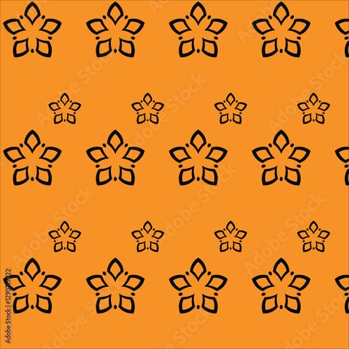 seamless pattern with stars