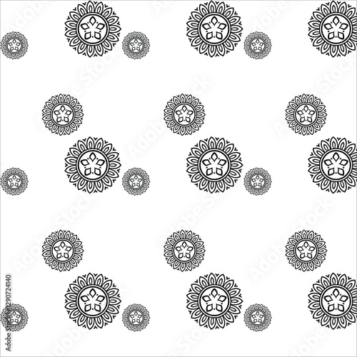 seamless pattern with gears