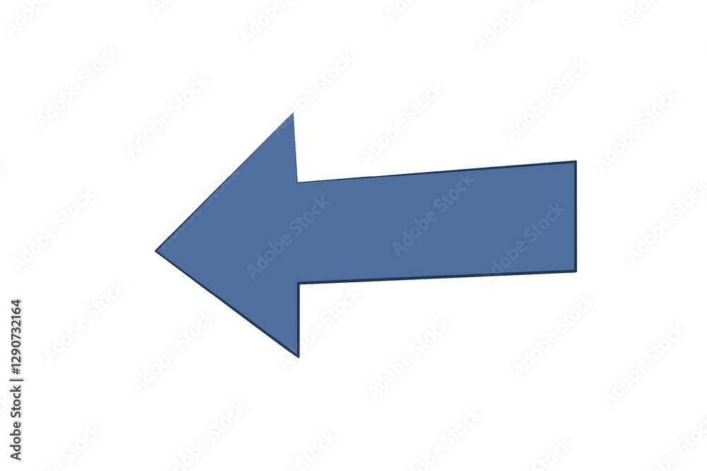 A bold, blue left-pointing arrow, symbolizing direction and movement. This image is perfect for use in design projects, navigation tools, and web elements focused on guidance and decision-making. A bold, blue left-pointing arrow, symbolizing direction and movement. This image is perfect for use in design projects, navigation tools, and web elements focused on guidance and decision-making.