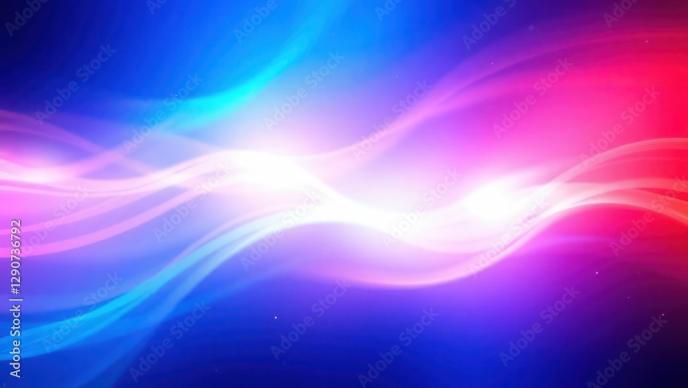 Blurred background Blue and pink colors blend together beautifully