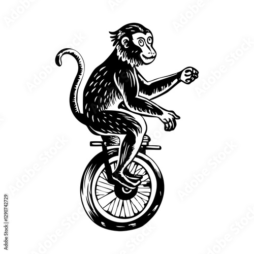 Vintage Circus Performer Illustrations
