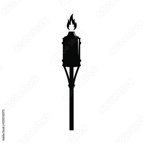 street lamp vector