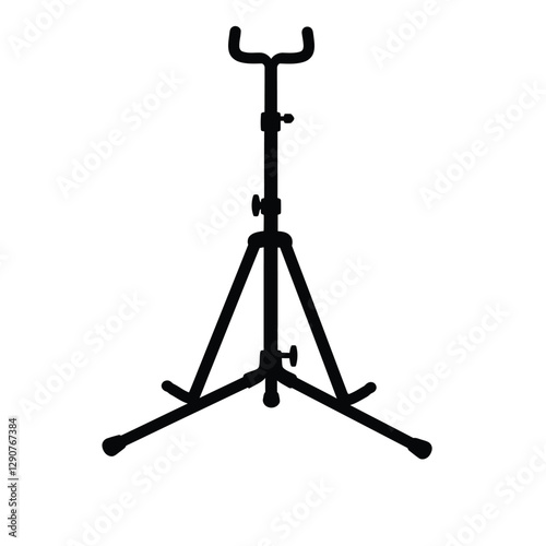 tripod isolated on white background
