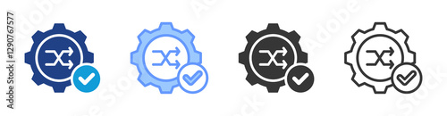 Transfer Standard icon set multiple style collection
