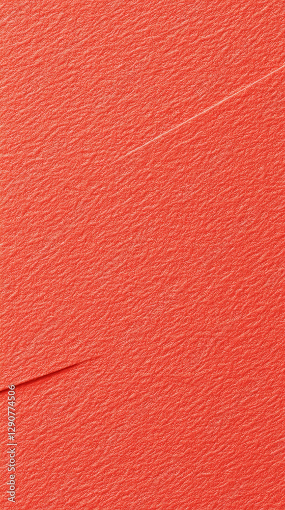 Fototapeta premium background Textured red craft paper background with warm tones and depth