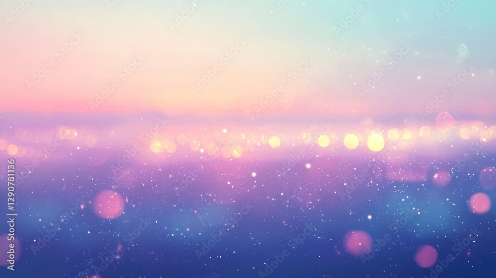 Bokeh lights background with soft pastel colors, dreamy sunset horizon, blurred glow effect, abstract scenic view, tranquil atmosphere for design projects. Bokeh lights background with soft pastel colors, dreamy sunset horizon, blurred glow effect, abstract scenic view, tranquil atmosphere for design projects.
