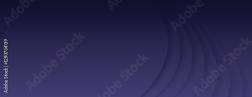 Dark purple background, smooth gradient background with subtle curved lines. Purple background with a modern, sleek style. Abstract minimal curved layered texture background vector