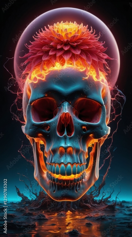 The Blooming Skull of the Abyss The Blooming Skull of the Abyss