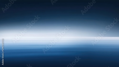 Wallpaper Mural Blue gradient background with soft blurred light, abstract sea or sky representation, suitable for digital designs, wallpapers, and artistic compositions. Torontodigital.ca