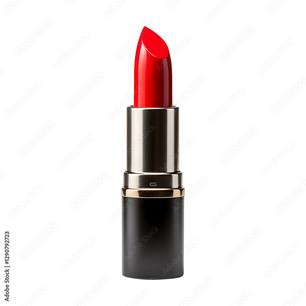 Red lipstick isolated on transparent background Red lipstick isolated on transparent background