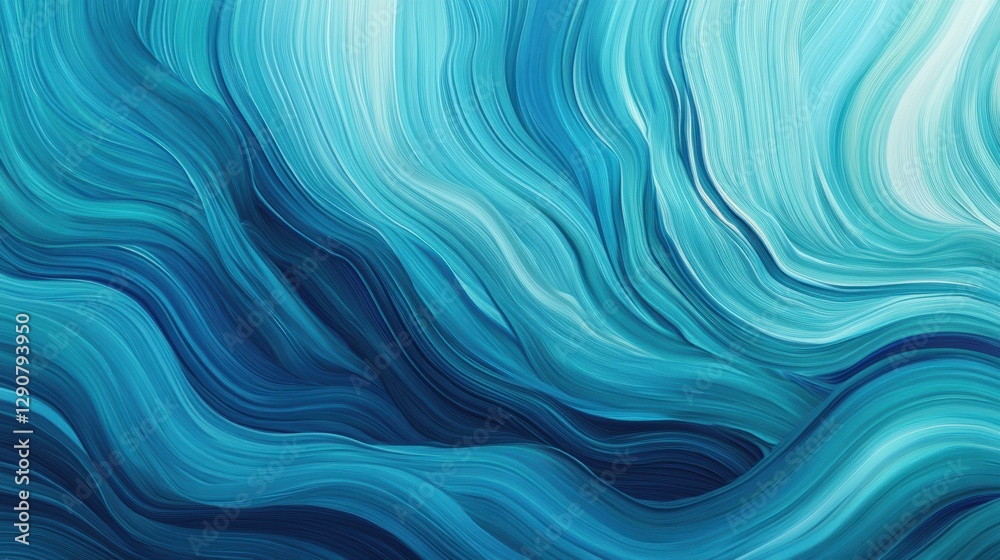 Blue abstract background with flowing waves, smooth texture, gradient colors, digital art design, vibrant ocean-inspired visuals for modern backgrounds. Blue abstract background with flowing waves, smooth texture, gradient colors, digital art design, vibrant ocean-inspired visuals for modern backgrounds.