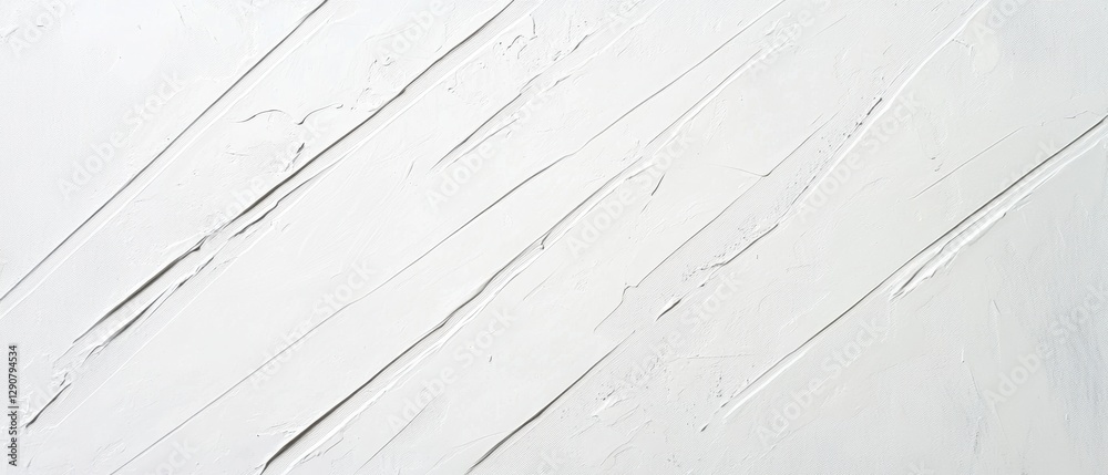 Obraz premium White textured wall background with vertical streaks, perfect for minimalistic designs, modern artwork, and creative projects. Ideal for clean aesthetics.