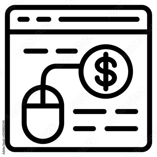 Pay Per Click Icon