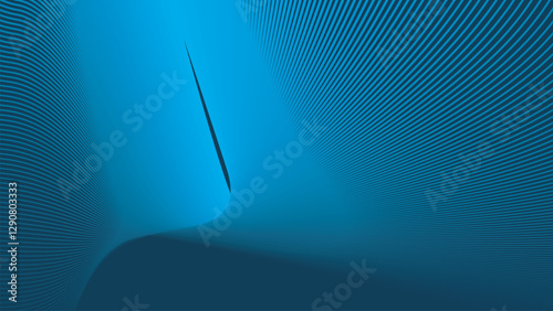 Arctic Blue abstract with stripes line pattern background for backdrop
