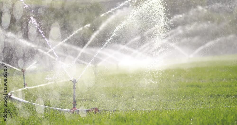 sprinkler irrigation systems for agricultural areas