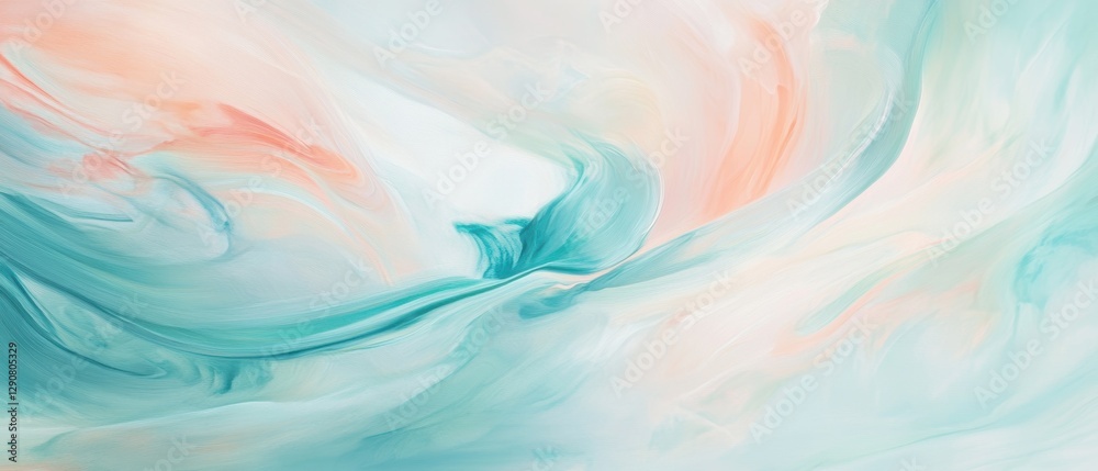 Turquoise and coral abstract marble texture, fluid background for design, soft waves of color blending, modern wallpaper, artistic backdrop for visuals. Turquoise and coral abstract marble texture, fluid background for design, soft waves of color blending, modern wallpaper, artistic backdrop for visuals.