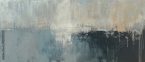 Abstract canvas texture with soft pastel colors, blue and cream shades, artistic background for modern interior design, minimalist wall art.