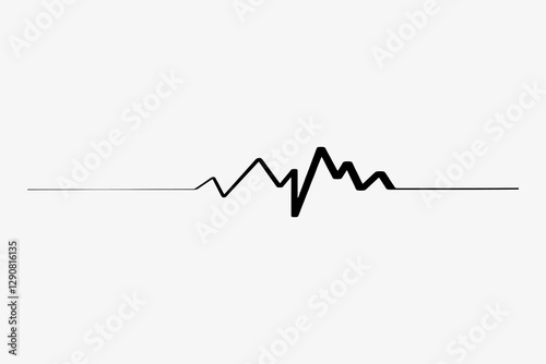 Heartbeat line element vector