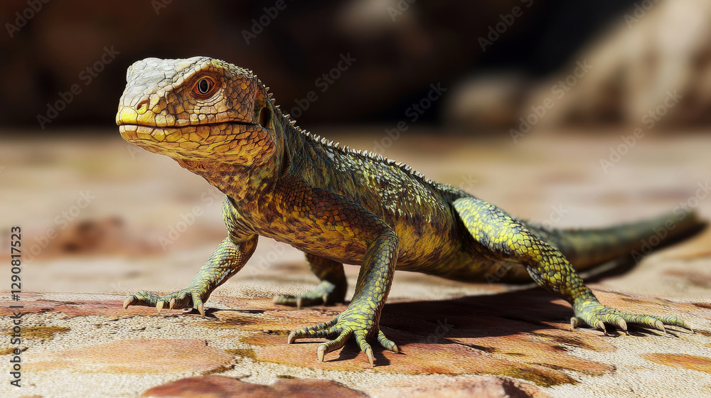 Different kind of lizard reptile isolated vector illustration. Different kind of lizard reptile isolated vector illustration.