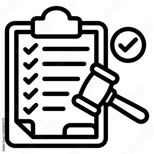 Legal Compliance Icons For Design Elements 