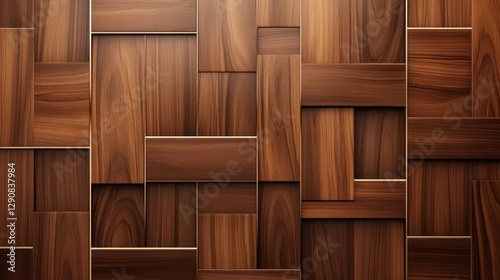 Modern Wood Paneling Design photo