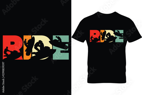 jet ski t-shirt design, summer t shirt design, beach sprots t-shirt design,  graphic t shirt design, jet ski vector t-shirt, outdoor t shirt