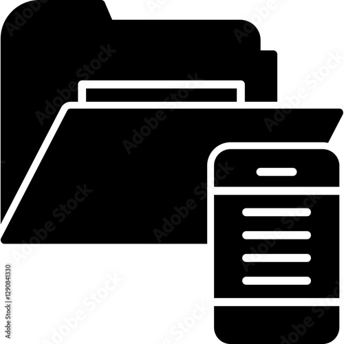 Phone Directory Folder Icon