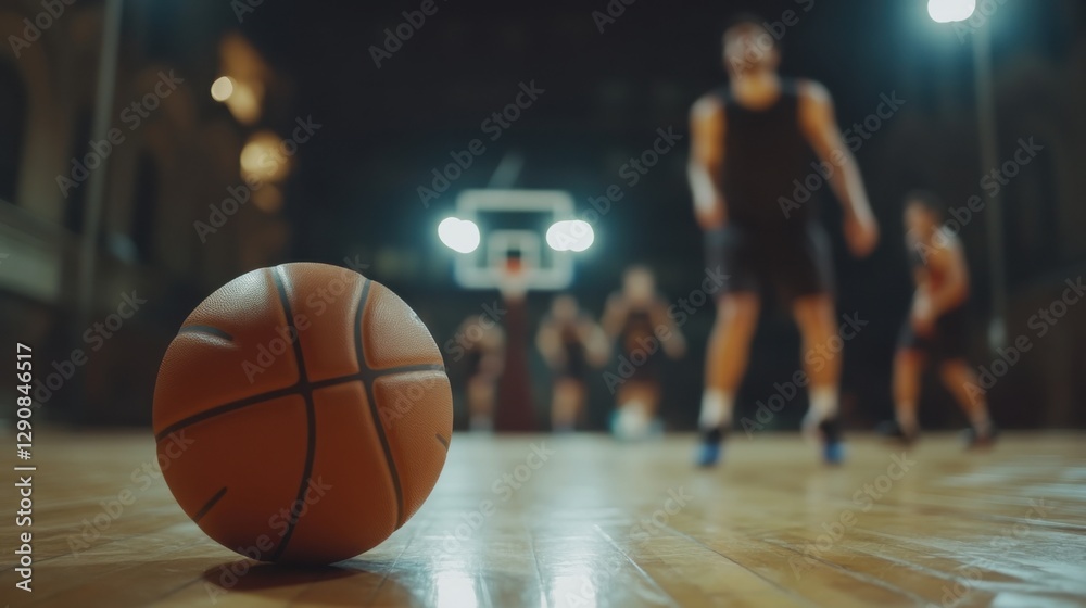 Naklejka premium The Impact of Basketball on Global Culture and Its Rise as an International Sport