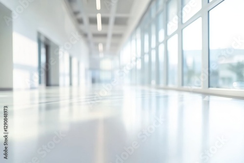 Wallpaper Mural Blurred background of a corridor in hospital or clinic. Concept for hospital or medicine advertisement. Nation Doctor’s Day Torontodigital.ca