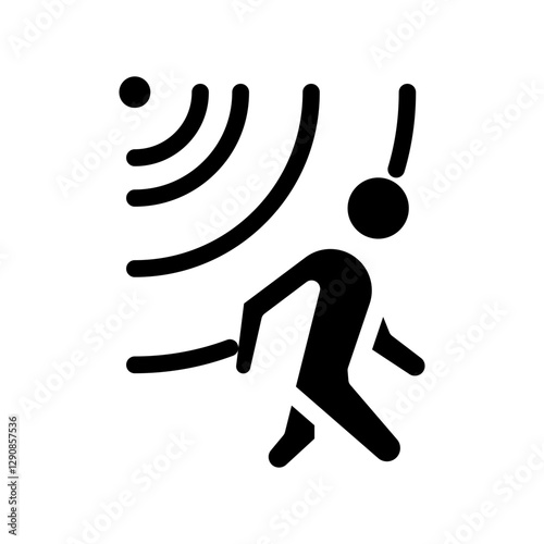 motion detector sensor icon