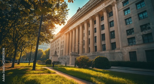 Justice Department: Historical Government Building of Law and Policy in Washington DC