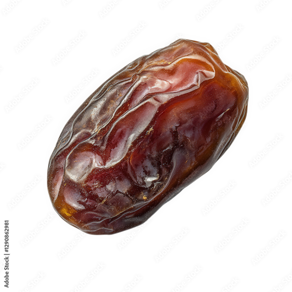 single dried date fruit. showcasing its wrinkled. rich brown exterior and elongated shape dates are often consumed as a natural sweetener. snack. or ingredient in various dishes. valued for their nutr single dried date fruit. showcasing its wrinkled. rich brown exterior and elongated shape dates are often consumed as a natural sweetener. snack. or ingredient in various dishes. valued for their nutr