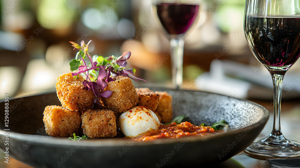 Fried mozzarella sticks served with a fiery chili dip that balances heat and savory flavors perfectly.Fried mozzarella sticks served with a fiery chili dip that balances heat and savory flavors perfec Fried mozzarella sticks served with a fiery chili dip that balances heat and savory flavors perfectly.Fried mozzarella sticks served with a fiery chili dip that balances heat and savory flavors perfec