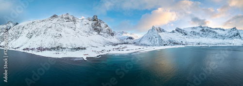 panoramic aerial landscape ...